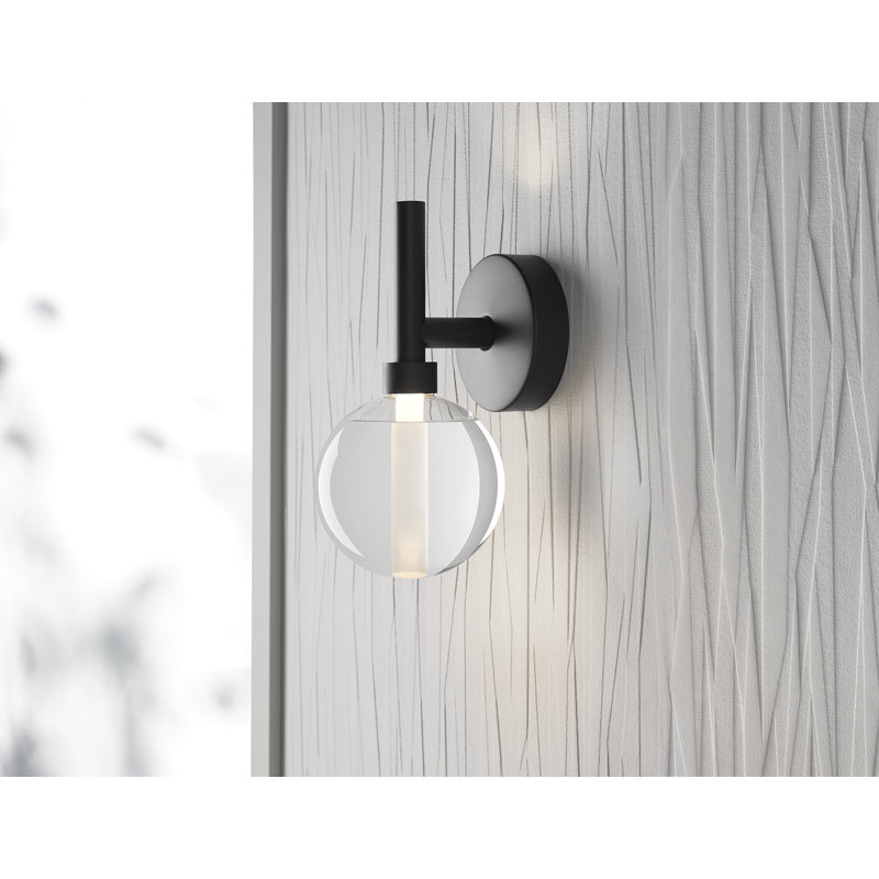 Components LED Lacemaker Sconce, Matte Black