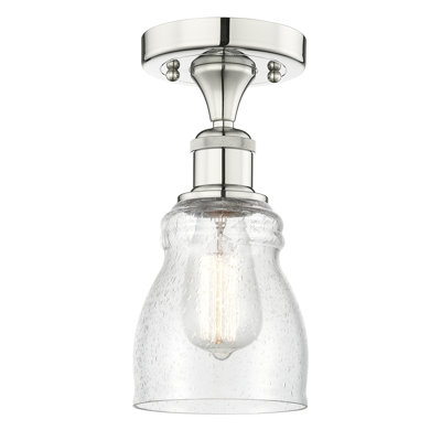 Makemson Glass Semi Flush Mount