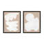 Modules In White, Set Of 2 By Michael Kempen - Framed Wall Art-1474469705-1474469706