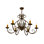 Greenbriar Oak 6 - Light Chandelier