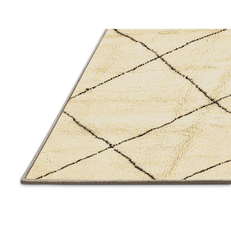 Abstract Indoor Rug, Rectangle 8' x 12'