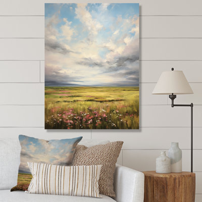 «Quemoy Meadow Bold Horizon II», reproduction sur toile