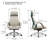 Modern Executive Office Set – Ashantey 60" L-Shaped Height Adjustable Desk & Demitrice Faux Leather Chair With Headrest