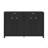 Modern 55.1'' Sideboard Buffet Cabinet With 2 Drawers & 4 Doors, Adjustable Shelves, Wave-Pattern Design, Aluminum Handles, Painted MDF, Scandinavian Storage For Dining Room, Living Room-1670806395