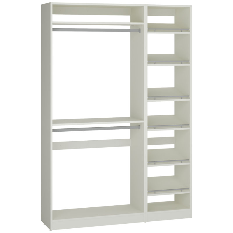 Ensembles de rangement pour système de placard, Blanc