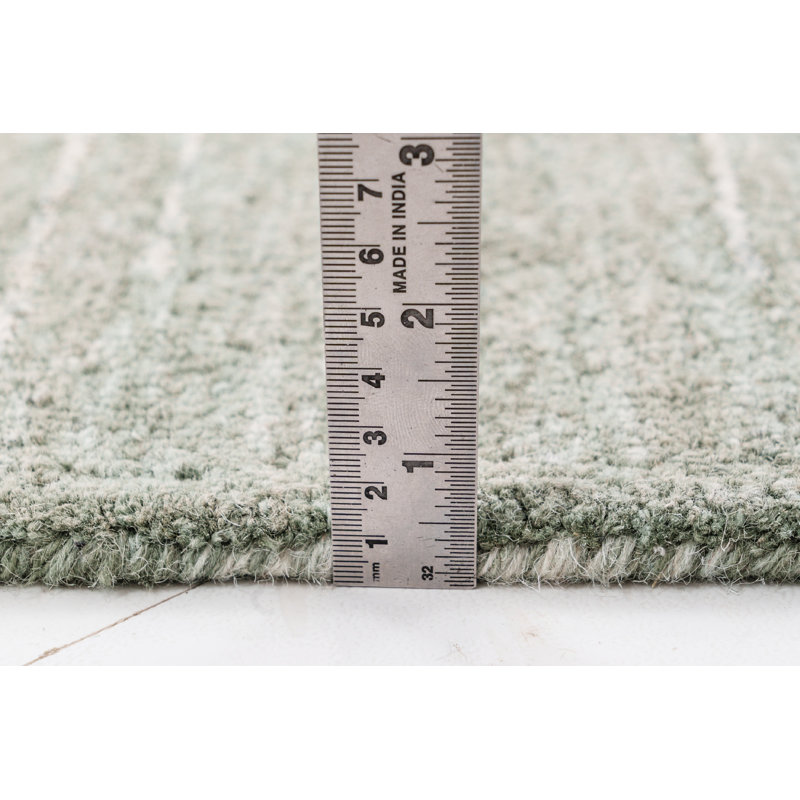 Tapis performance touffeté à la main Tuscany Villa - sauge - tapis de couloir 2 pi 3 po x 8 pi, Saga