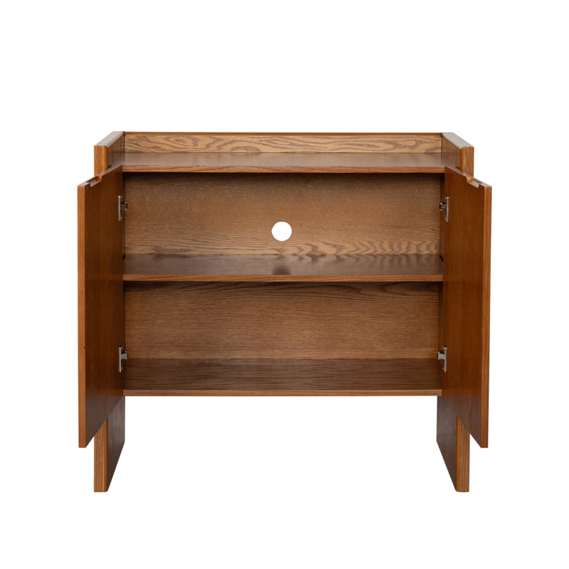 Elegido Buffet Sideboard Cabinet with Adjustable Shelves, Rustic Storage Cabinet for Entryway, Hallway, Living Room, Kitchen, Dining Room, Bedroom