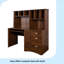 Home Office Computer Desk With Hutch-1465944128