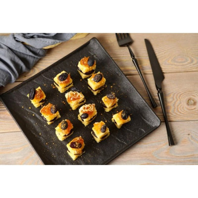 Wilmax Slatestone 21.5cm Square Square 21.5 X 21.5cm Plate
