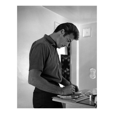 " Clint Eastwood Writing On Paper At Home "