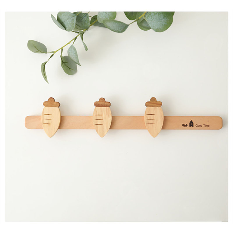 Jussiah Freestanding 3 - Hook Wall Mounted Coat Rack