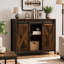 Armoire industrielle, armoire buffet, armoire brun rustique