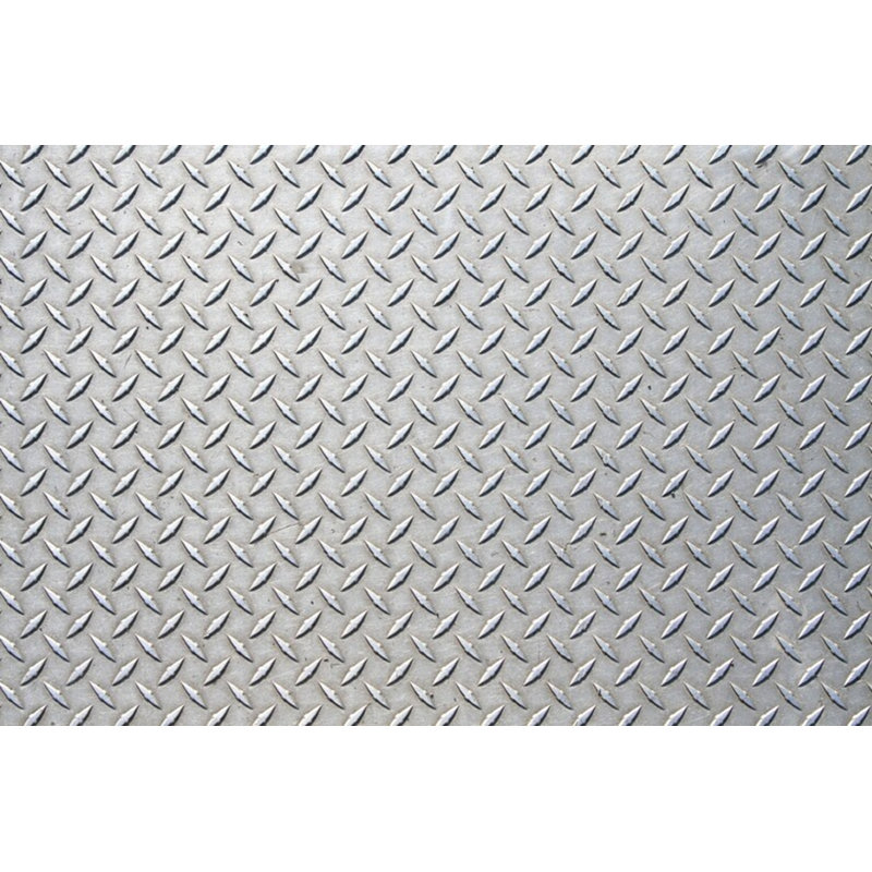 Papier peint argenté avec motif de répétition, 105.96" L x 138" W
