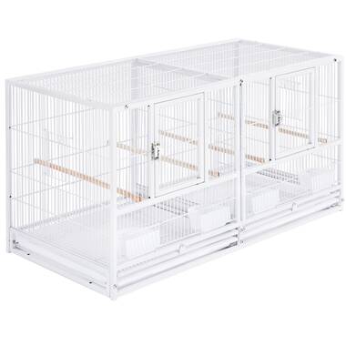 Cotto 30'' Dome Top Hanging Bird Cage with Perch