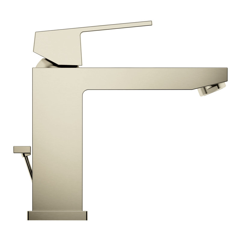 Eurocube® Vessel Sink Bathroom Faucet with Drain Assembly, Brushed Nickel