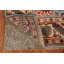 Tapis bleu clair à motif géométrique Kazak 8 x 10