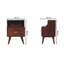 Quantico 45cm W Solid Wood Bedside Table