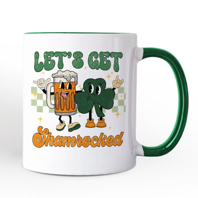 «Let's Get Shamrocked St Patrick's Day», cadeau amusant pour boire de la bière et du trèfle