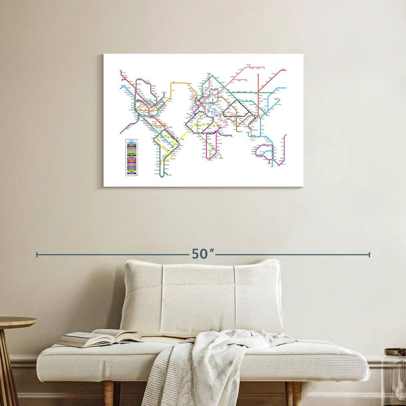 World Metro Amaryah I, H 24 po x l 36 po
