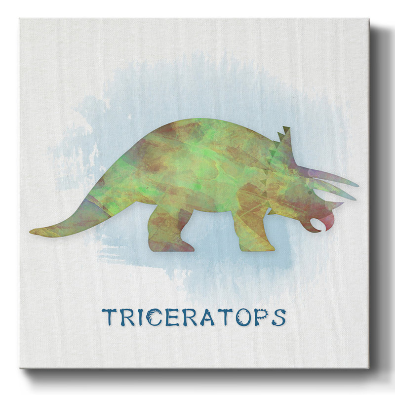Triceretops, H 24 po x l 24 po x P 1,5 po