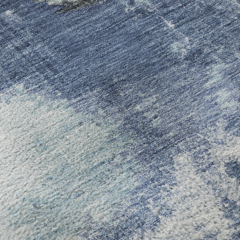 Premium Machine Washable Bucz AMF1738 Modern Rug, Rectangle 10' x 14'