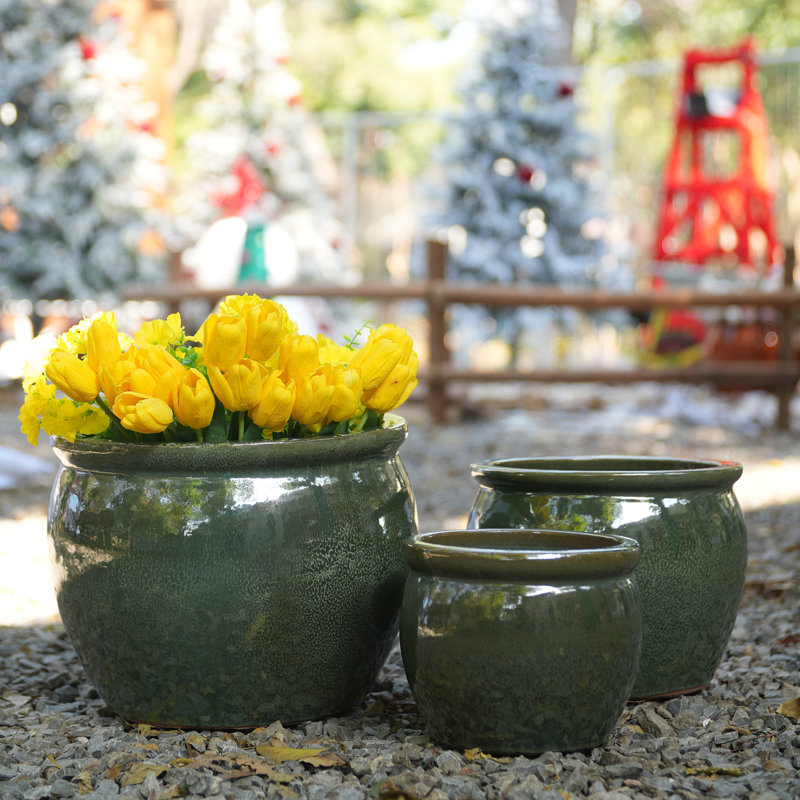 High quality ceramic flowerpot