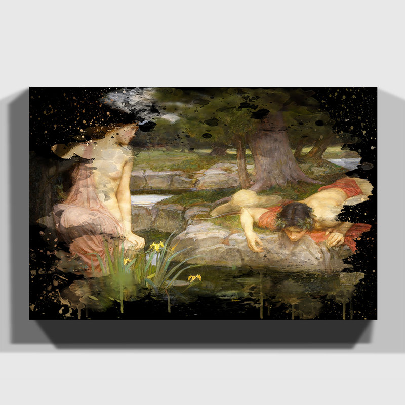 John William Waterhouse - Wrapped Canvas Print, 35cm H x 50cm W