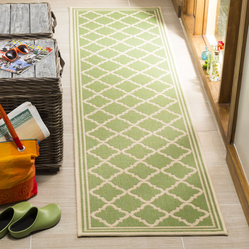 Ferrill 100 Performance Geometric Rug, Runner 2'2" x 8'