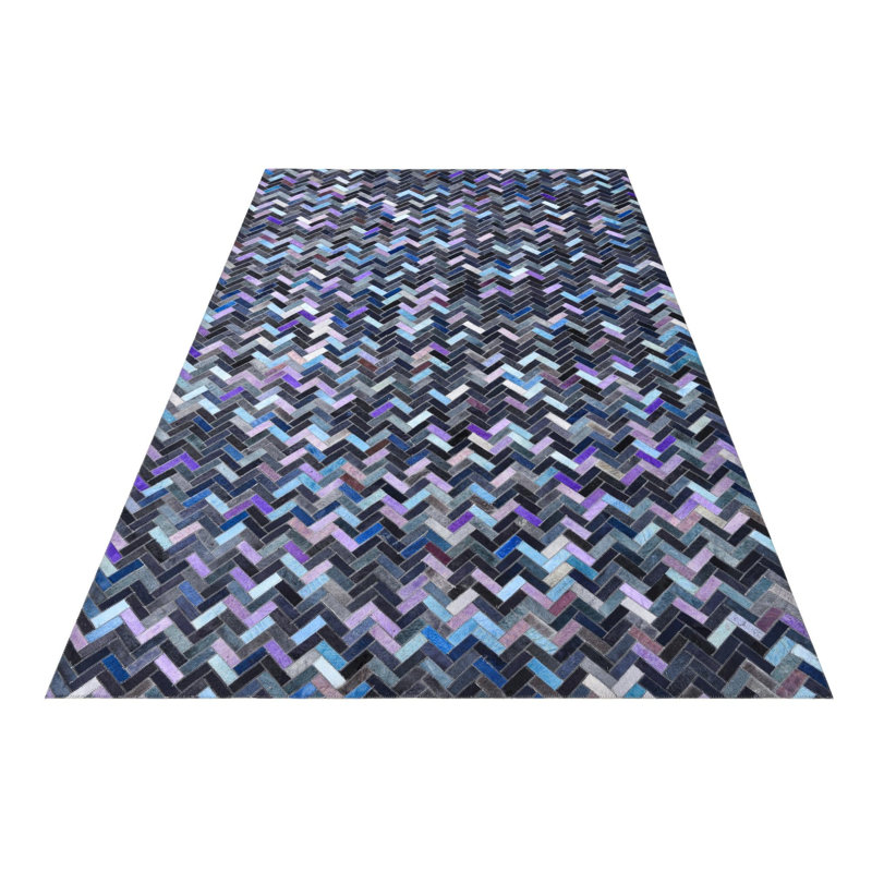 Tapis bleu foncé Munford