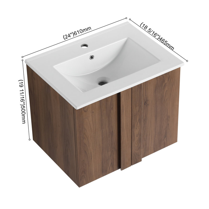 Ensemble de meuble-lavabo moderne 24 "24", 24"