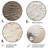 Christamaria - Abstract Round Metal Art-109588799