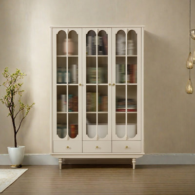 All solid wood high appearance level bookcase