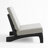 Polett Outdoor Conversation Set Solid Wood Group With Armless Chair And Side Table-1206802449-1206802452