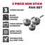 5 - Piece Non-Stick Aluminium Cookware Set