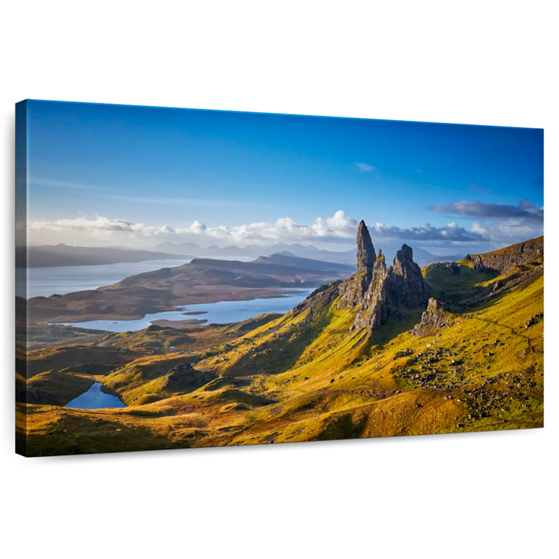 Harpa Old Man Of Storr, 8" H x 12" W