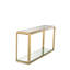 Callum 59'' W Glass Console Table