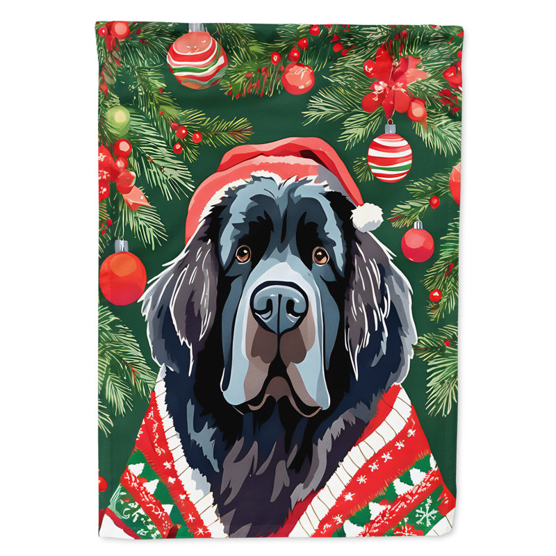 Drapeau de Terre-Neuve, H 15,5 po x l 11,25 po