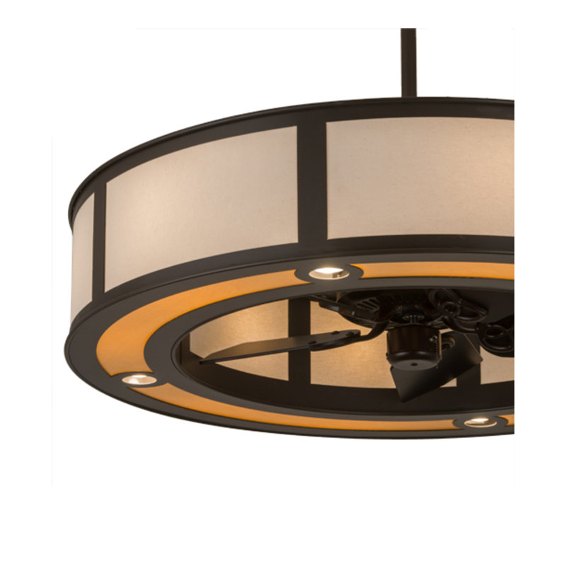 Maplewood Downrod Ceiling Fan