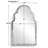  Brayden Antique Arch Mirror
