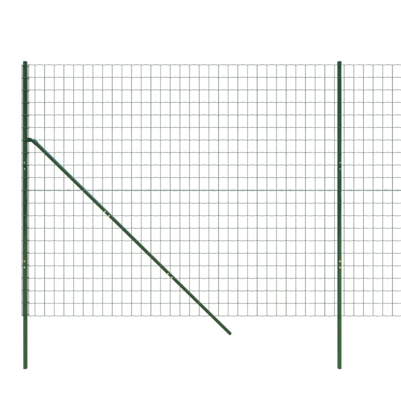 Metal Wire/Mesh Fence, 160cm H x 2500cm W