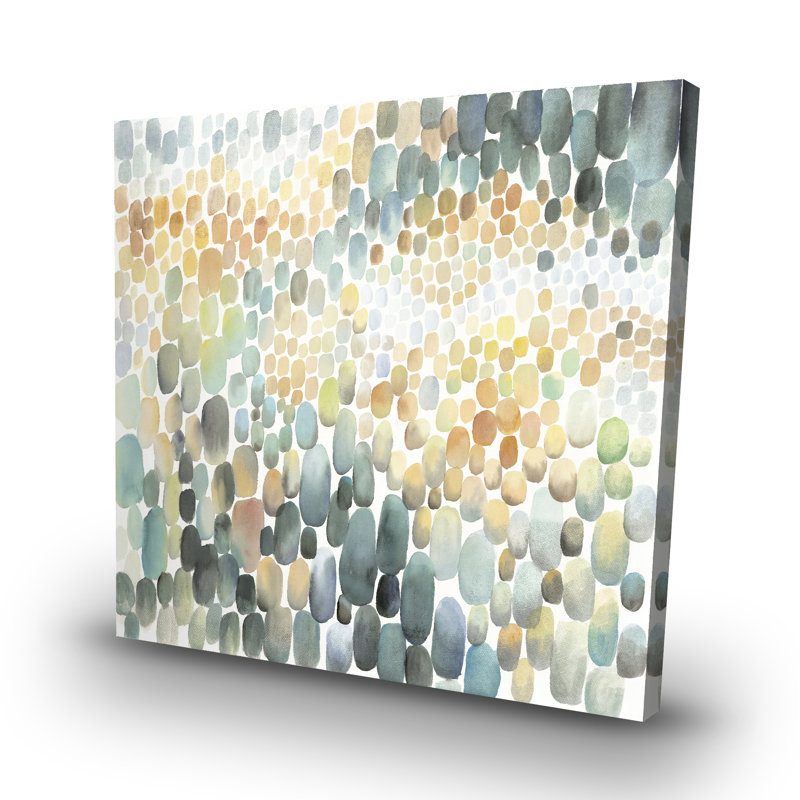 Cluster of circles - 32"x32" art on canvas