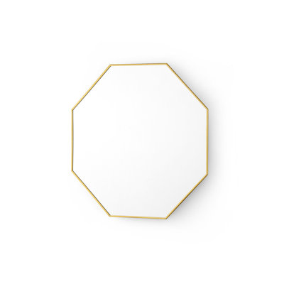 Eaves Flat Metal Wall Mirror
