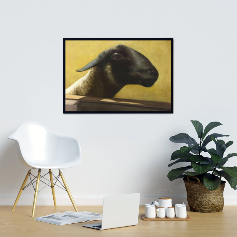 «Young Ram», reproduction sur toile