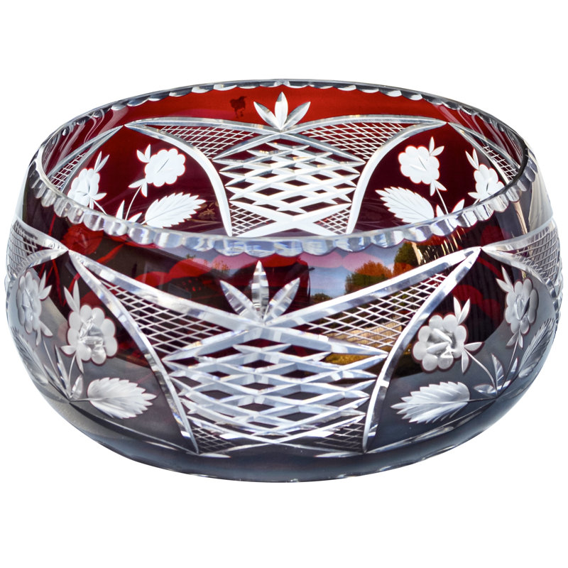 Handmade Crystal Decorative Bowl