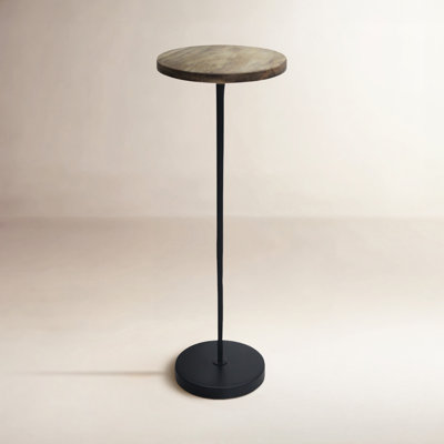 Newsburg Solid Wood Pedestal End Table by Birch Lane