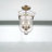 Husman Glass Semi Flush Mount-16518410-16518407