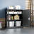3-Tier Lockable Metal Storage Cabinet with Adjustable Shelves, 110 lbs Capacity, Double-Door Cabinet for Office, Home & Garage-102509311