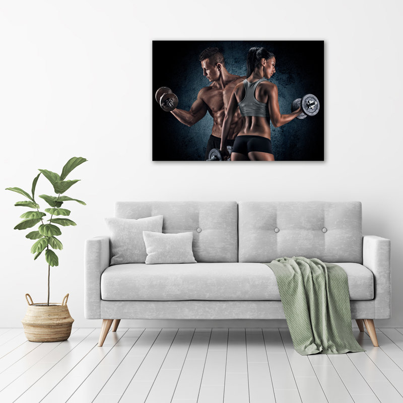 Muscle Building - Unframed Art Prints on Glass