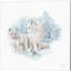 «Let It Snow» par Lisa Audit, art sur toile (ensemble de 4)
