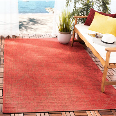 Arneshia Geometric Indoor/Outdoor Area Rug